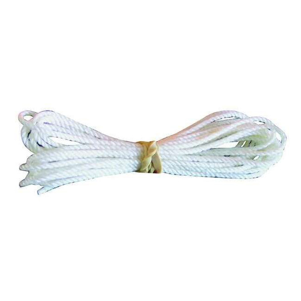 Annin Flagmakers Braided Halyard,5/16 In.Dia,White 803500
