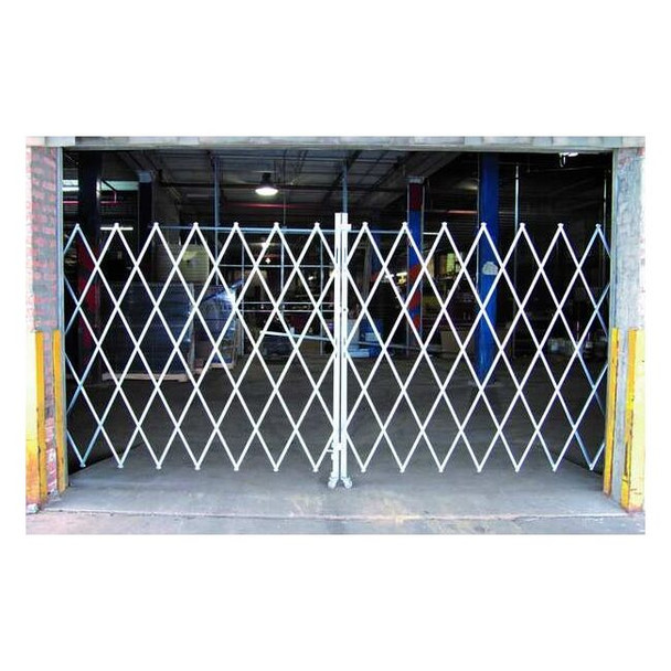 Manufacturer Varies Folding Gate,Gray,8 to 10 ft. Opening W PECO 1065
