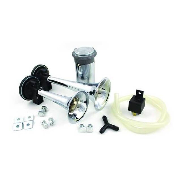 Fiamm Dual Trumpet Horn Kit,Air,7-1/2" L 66025