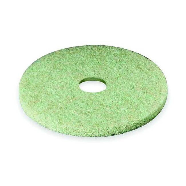 3m Scrubbing Pad,18 In,Green/Amber,PK5 5000