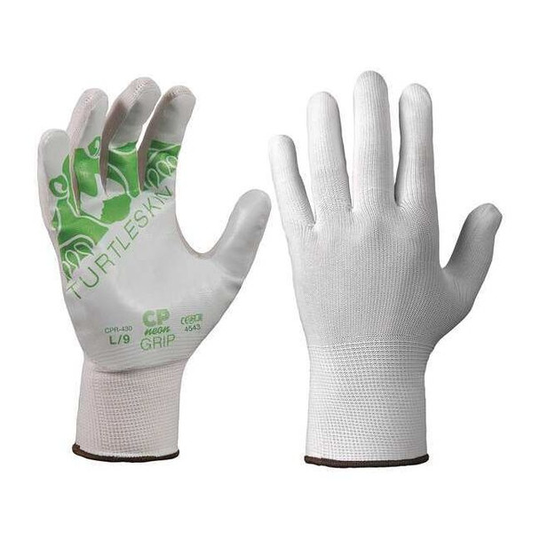 Cut Resistant Coated Gloves, Cut Level 4 ,Polyurethane ,Smooth ,L 1 PR