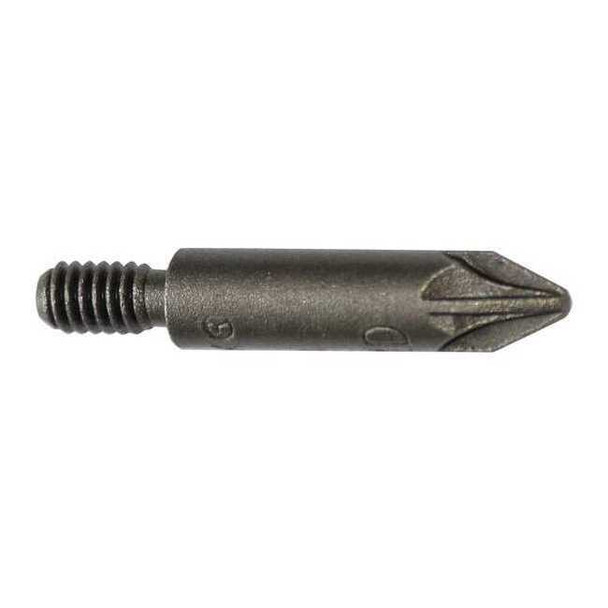 Apex Tool Group PowerBit,L:1 3/16",PKG5,BitSize:#2 592-PZDX-5PK