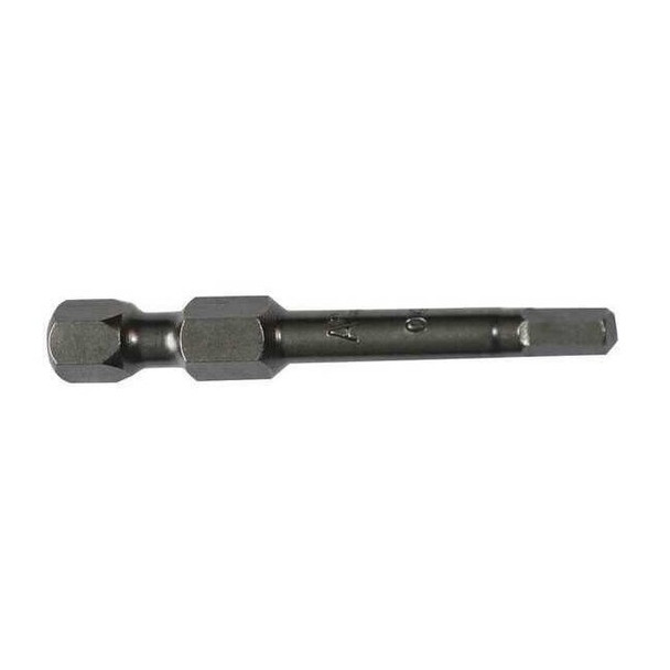 Apex Tool Group Power Bit,SAE,1/4",Hex Power Drive,PK5 AM-01-A-5PK