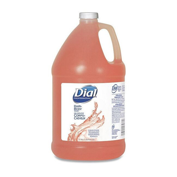 Dial Professional Body and Hair Care,1 gal.,Peach,PK4 03986