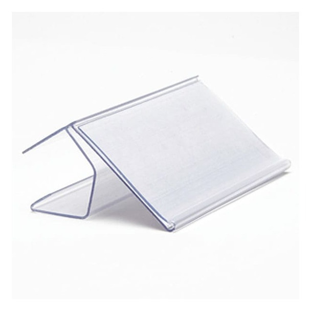 Aigner Index LabelHolder,3inL,1.5inW,Clear,PK25 CE-153