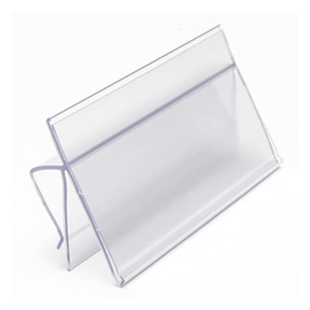 Aigner Index LabelHolder,4inL,2inW,Clear,PK25 BC-24