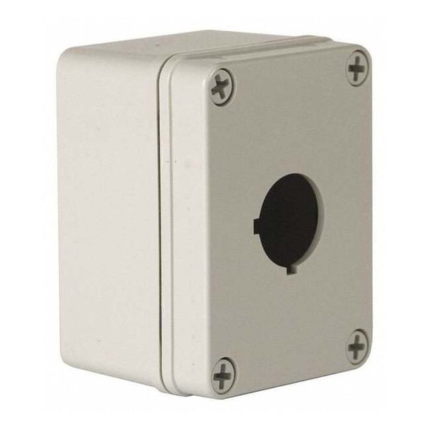 Wiegmann PushButtonEnclosure,22mm,1Hole,Plastiv HW-PN4X1PB-22