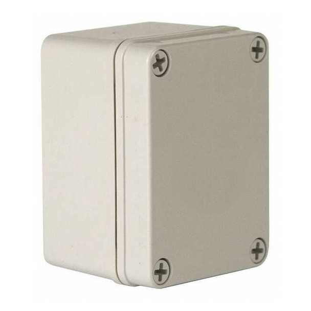 Wiegmann Pushbutton Enclosure,4.34" H,Gray HW-PN4X432