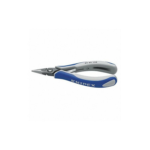 Knipex Chain Nose Plier,5-1/4" L,Smooth 34 22 130