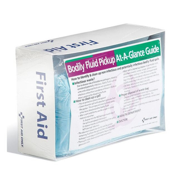 Pig Body Fluid Clean Up Kit,Box,White PLS1013