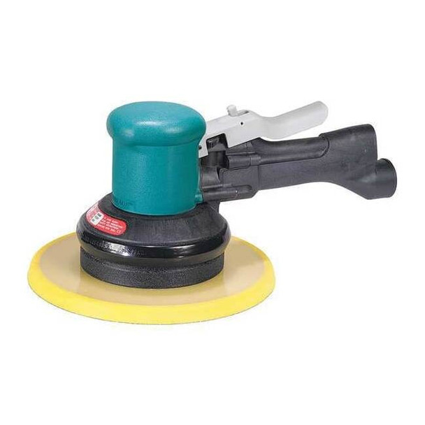 Dynabrade AirOrbitalSander,8inDiscDia,Extended 58445