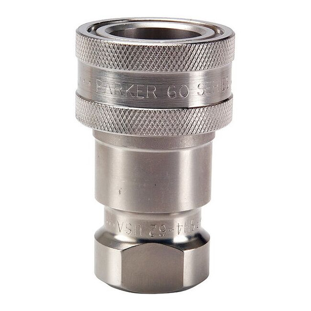 Parker Quick Connect,Socket,1/4",1/4"-18 SH2-62Y