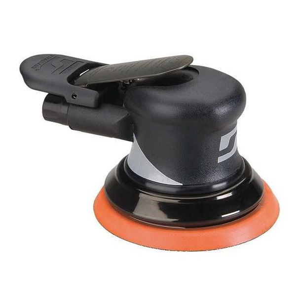 Dynabrade Air Orbital Sander, 5 in Disc Dia, Palm 56850