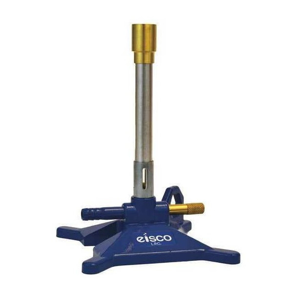 Eisco Scientific No Tip Bunsen Burner,Iron,LP Fuel CH0993LP