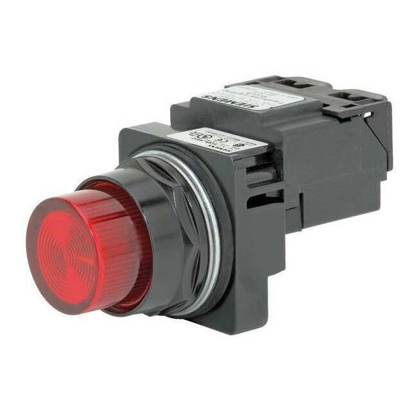 Siemens Pilot Light,Red,LED 52BL4D2XB