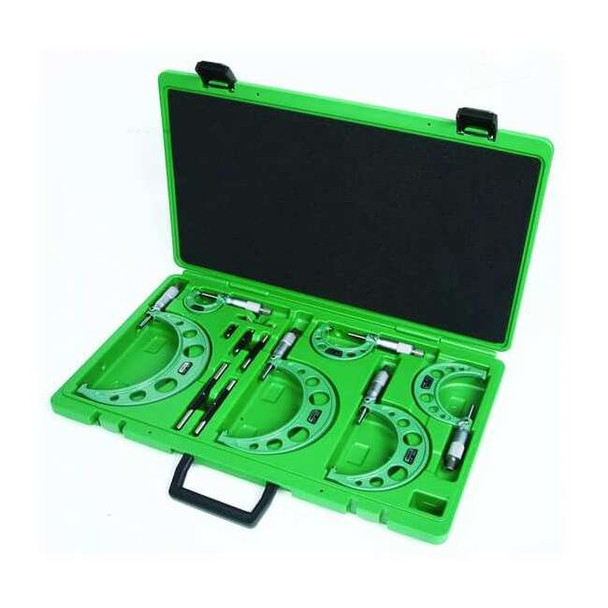 Insize Outside Micrometer,Ratchet Thimble 3203-66A