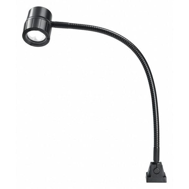 Waldmann Task Light,Gooseneck,5 W,Black 113260000-00641177
