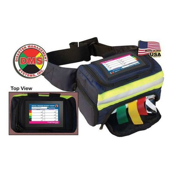 Disaster Management Systems Ribbon Dispenser,4 Triage Ribbon Rolls DMS 05763