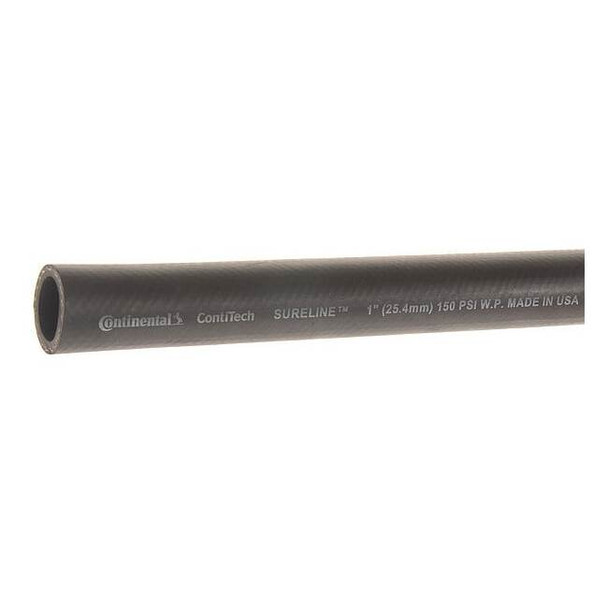 Continental 1 in ID x 50 ft L Garden Hose, EPDM Tube, Black CWH100-50-G