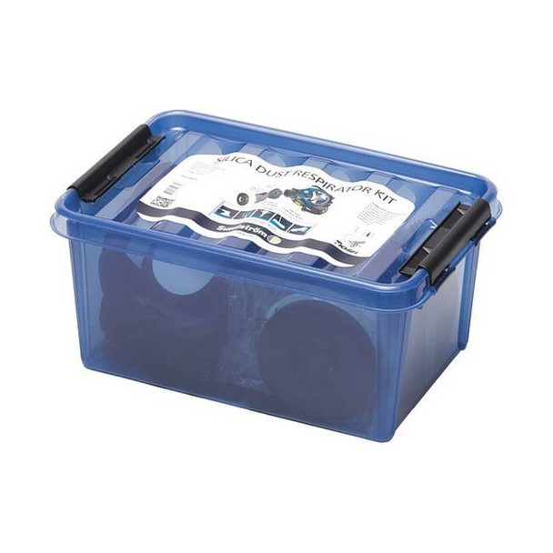 Full Face Respirator, SR 200, P100, Fixed, Size, M 1 Cartridges Included