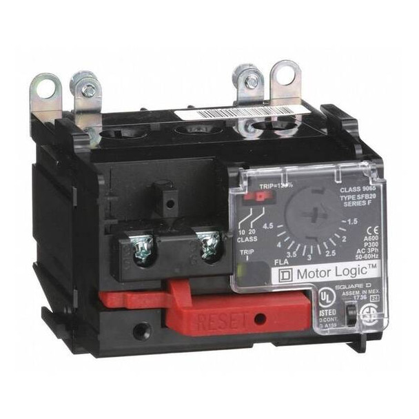 NEMA Overload Relay, 1NC, 1.5 A Min current, 4.5 A Max current, 600V AC