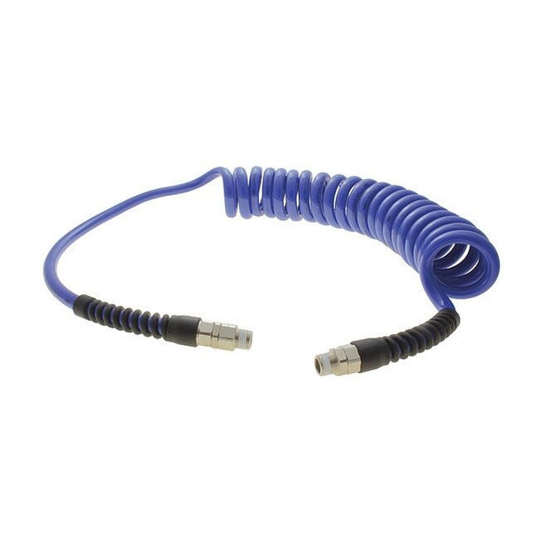 Atp Coiled Air Hose,3/8" ID x 16 ft. TT-38-20-NB-RS3