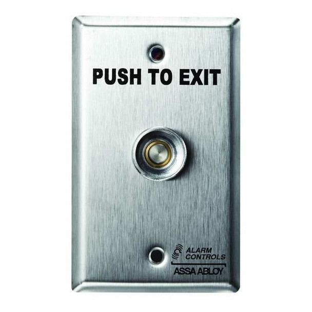 Alarm Controls Exit Delay Timer,Push to Exit Button,SS TS-16