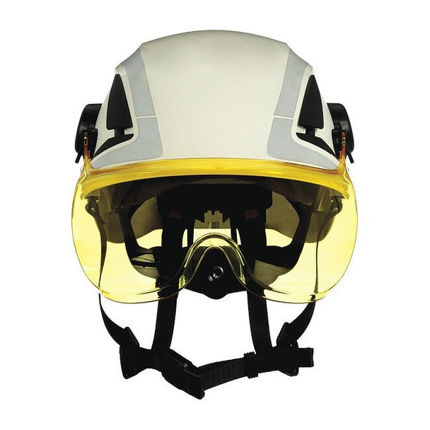 3m Visor, Amber Visor, 7" Height, Anti-Fog, Scratch-Resistant Lens X5-SV03