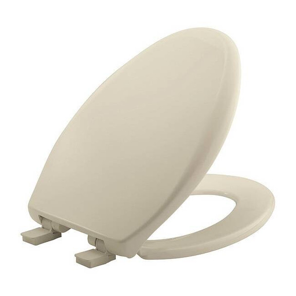 Bemis Toilet Seat With Cover, Lift-Off, Elongated, Bone GR1200E4 006