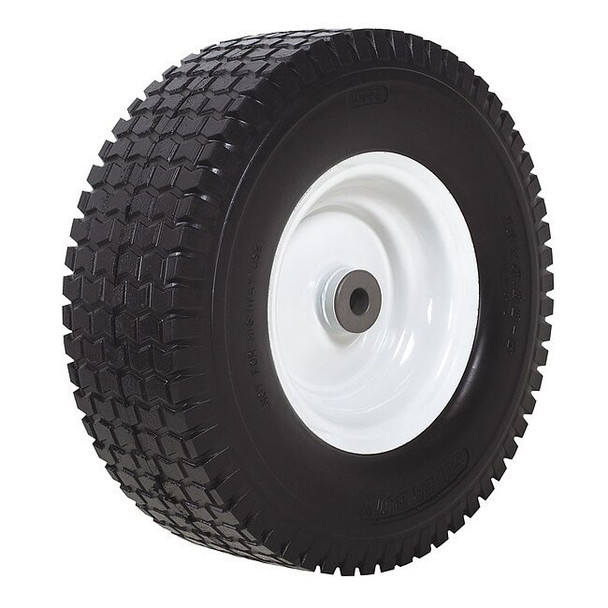 Mi-T-M Wheelbarrow Tire,Polyurethane,13" O.D. 14-0150