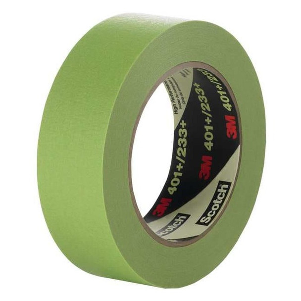 Painter's Tape, 48 mm W x 55 m L, 6.7 mil Thick, Green, Rubber Adhesive, 12 PK