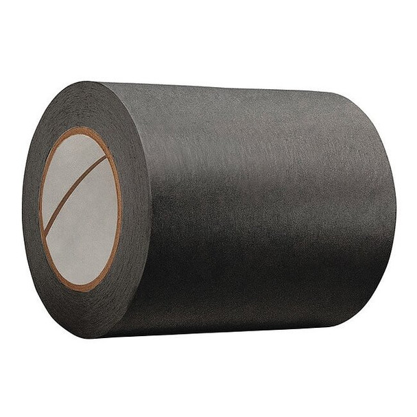 Masking Tape, 3/4 in W x 60 yd L, 4.9 mil Thick, Black, Rubber Adhesive, 48 PK