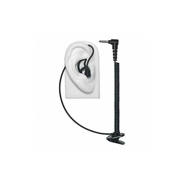 Earphone Connection Tubeless Earpiece,Black,Push To Talk No EP-MS1A-B