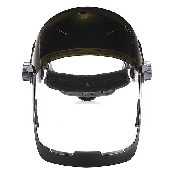 Face Shield, Clear Visor, Polycarbonate, Ratchet Suspension, Anti-Fog Lens