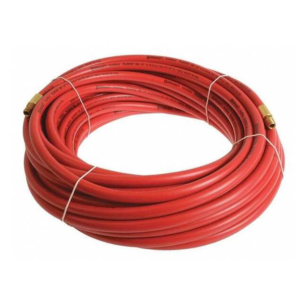 3/8" x 100 ft PVC Coupled Multipurpose Air Hose 300 psi, Red
