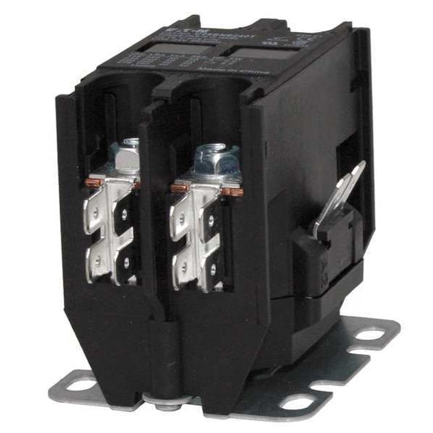 Eaton DefPurposeMagContactor,24VAC,2P,25A C25BNB225T Eaton DefPurposeMagContactor,24VAC,2P,25A C25BNB225T