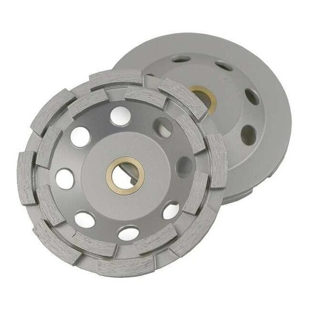 Diamond Vantage Grinding Wheel, Cup, No. Seg. 24, 7 in 07HDDDX1