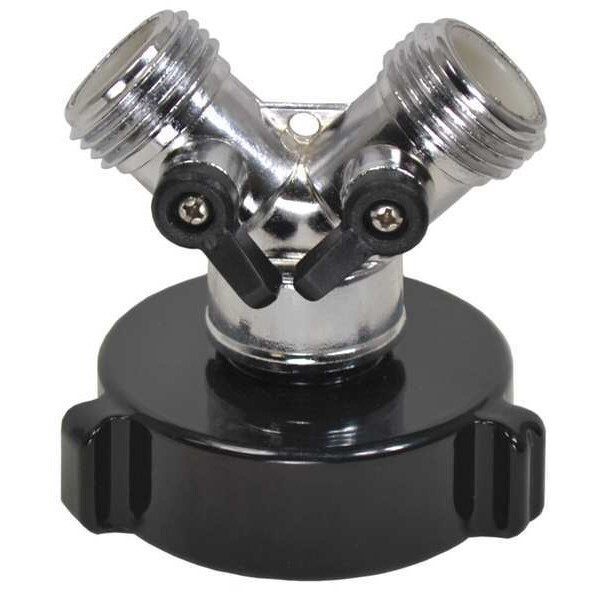 Moon American Hazmat Adapter,1-1/2 NH,(2) 3/4 Male GHT 428-1520754