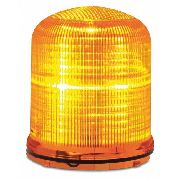 Federal Signal Beacon Warning Light,Amber,LED SLM200A Federal Signal Beacon Warning Light,Amber,LED SLM200A