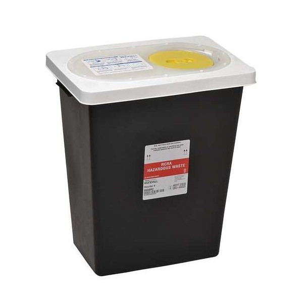 Covidien Hazardous Waste Container,17-3/4 In. H KRCR100608