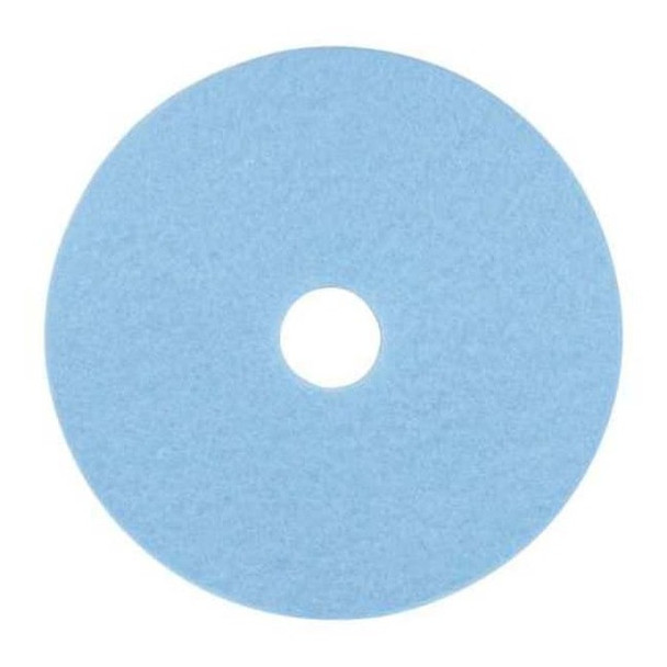 3m Burnishing Pad,27 In,Sky Blue,PK5 3050