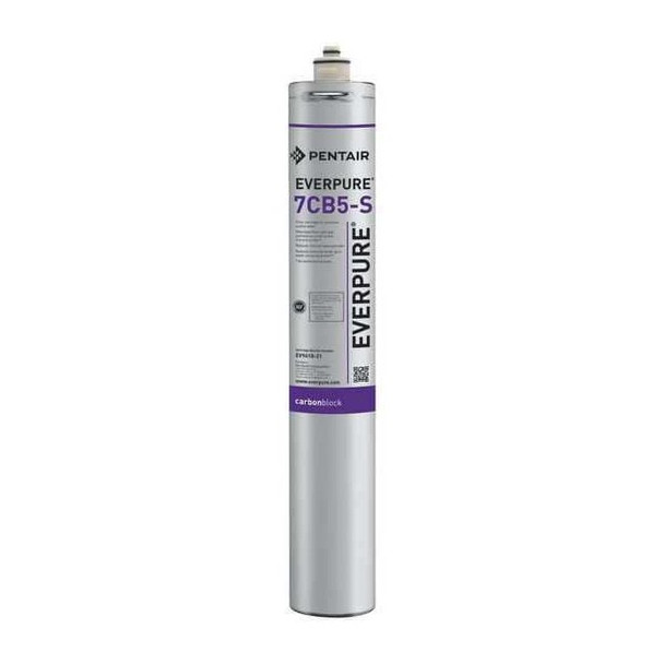 Pentair Everpure Quick-ConnectFilter,2.5gpm,31/4inDia EV961821-75
