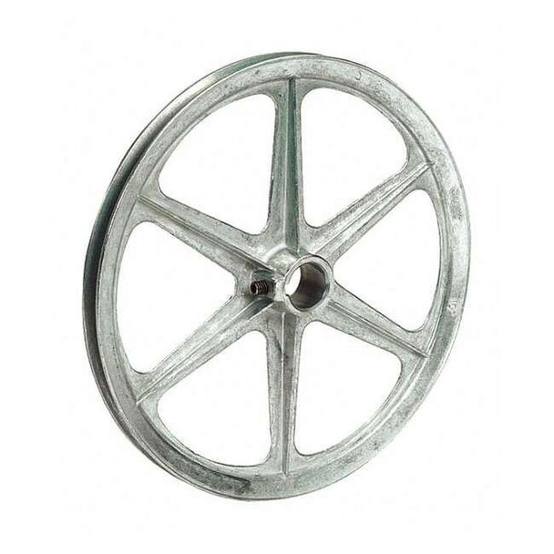 Congress 3/4 in Fixed Bore 1 Groove Standard V-Belt Pulley 10 in OD CA1000X075KW