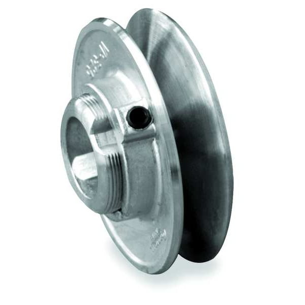 1/2 in Fixed Bore 1 Groove Variable Pitch V-Belt Pulley 4.5 in OD
