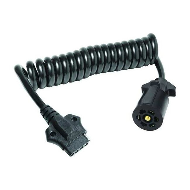 Reese Adapter 7-Way to 5-Way,Coiled 85360