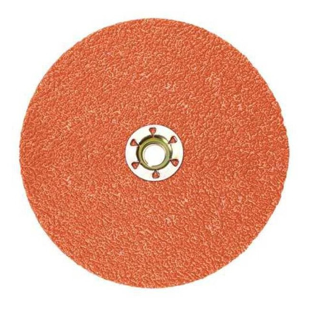 3m Cubitron Fiber Sanding Disc,4 1/2 In,60 G,PK25 7100068024