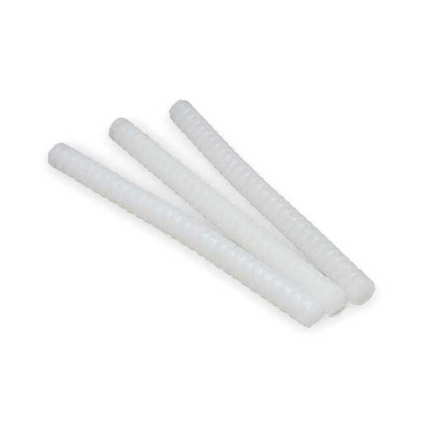 3m Glue, White, 5/8 in Dia, 8 in L, 40 sec Begins to Harden, 154 PK 3764