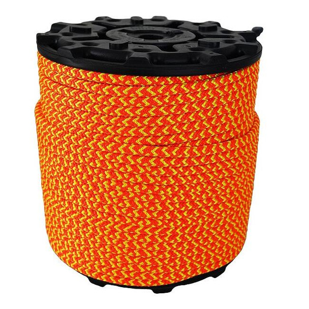 All Gear Climbing Rope,PES,1/2 In. dia.,150 ft. L AG16SP12150S