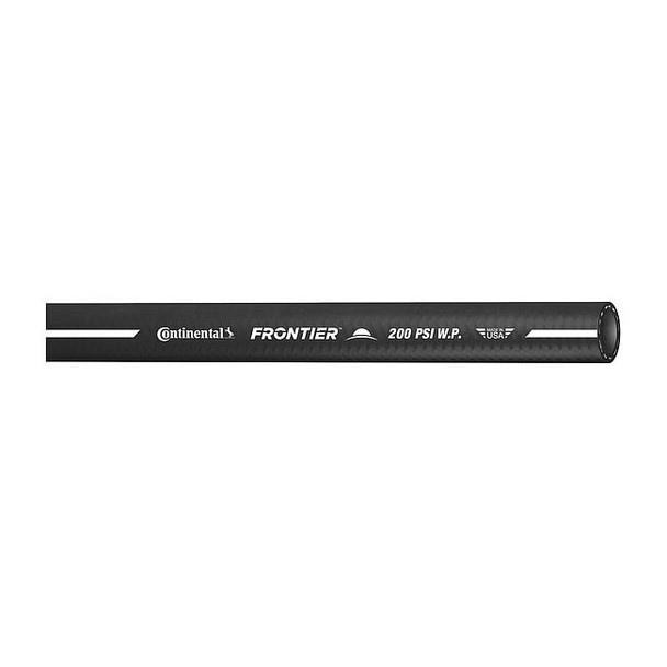 Continental Air Hose,1/4" ID x 100 ft.,Black HZB02520-100-G