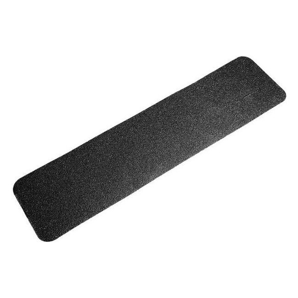 Anti-Slip Tread Aluminum oxide 46 Grit Size, Black, 6" W x 2 ft. L, 52 mil Thick